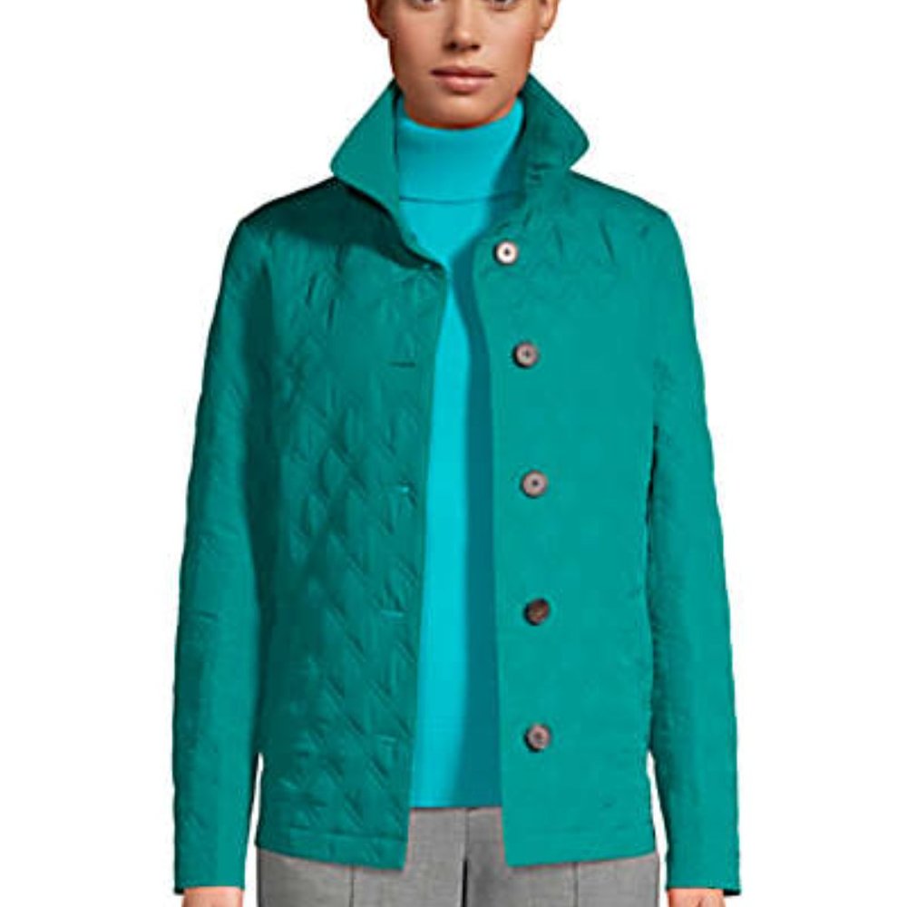 Quilted Green Barn Jacket